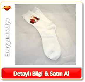 Erkeklere Özel Esprili Yılbaşı Çorabı Erkeğe esprili yılbaşı hediyesi