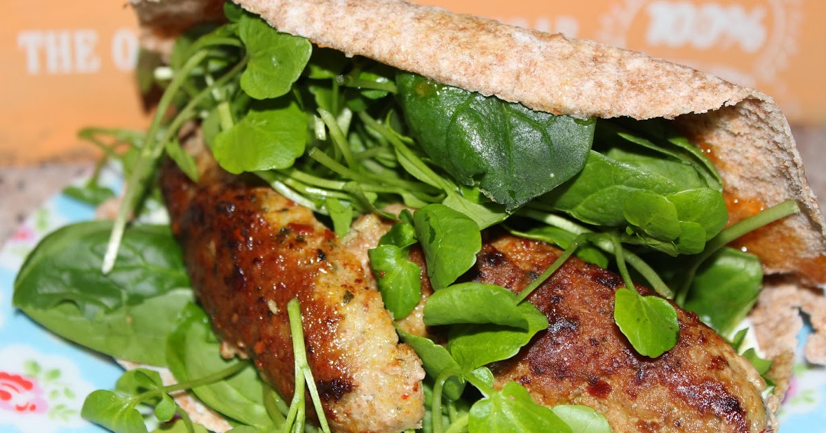 FLOWER POT KITCHEN SPICY LAMB STUFFED PITTA