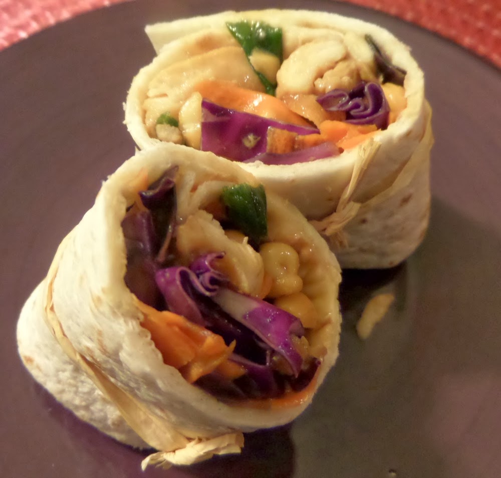 Teriyaki Chicken Wraps Recipe Featuring Land O' Lakes Saute Express