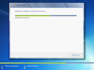 Cara install windows7 dengan mudah