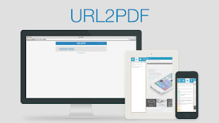 URL2PDF - convertire url, link, pagine web in pdf in modo semplice