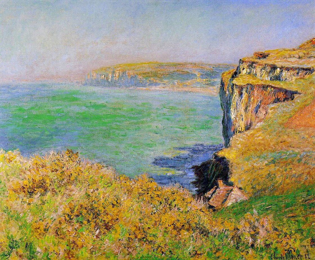 Falaise à Varengeville (1882) Falaise à Varengeville (1882)