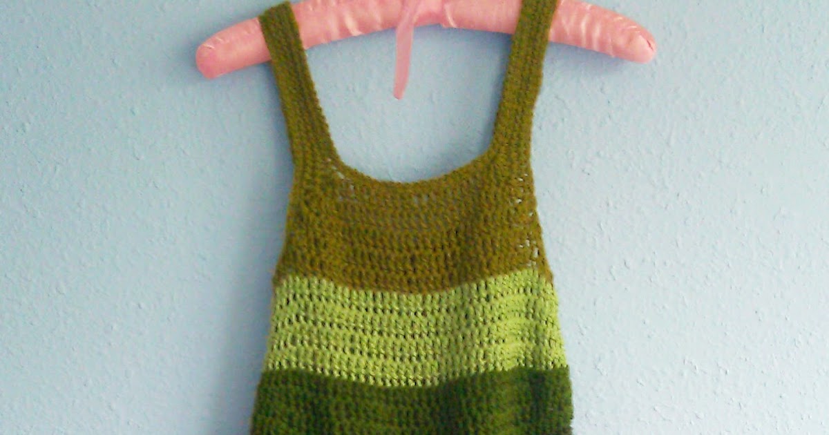 Esther Lunie Crocheted Simple ALine Dress