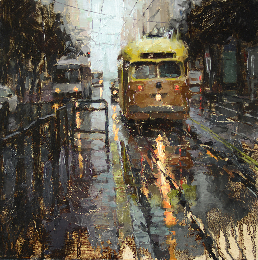 Jacob Dhein Modern Impressionist Figure/Cityscape painter Tutt'Art