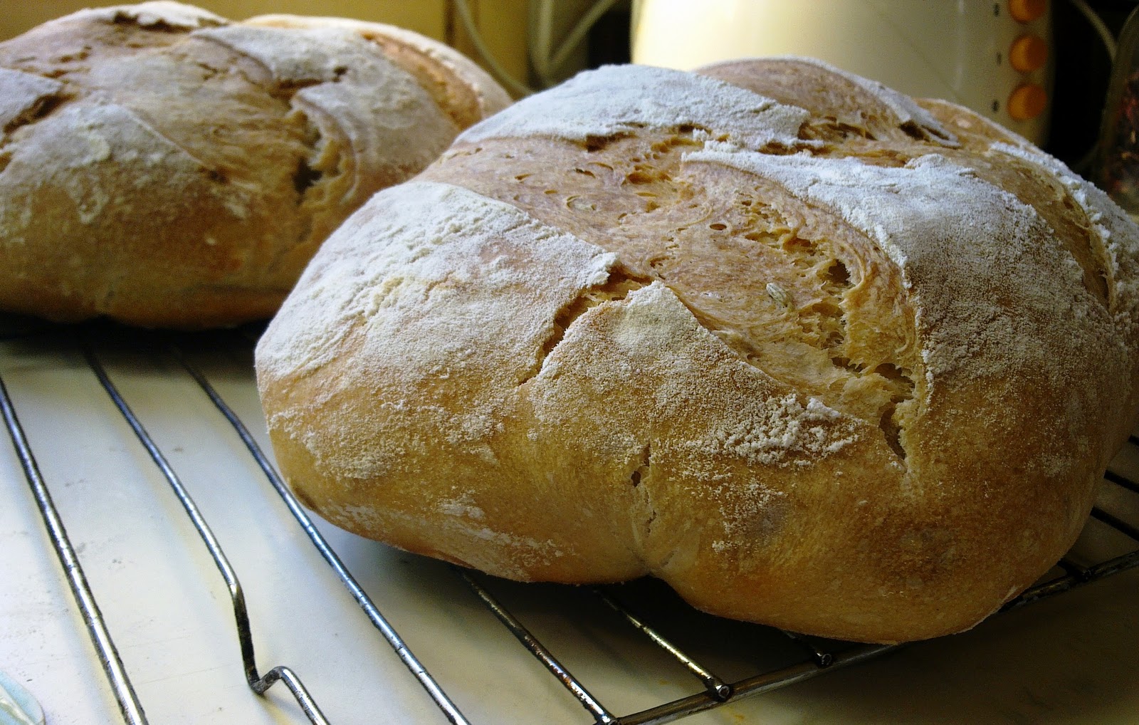 Happy Baking Bruschetta Bread from scratch