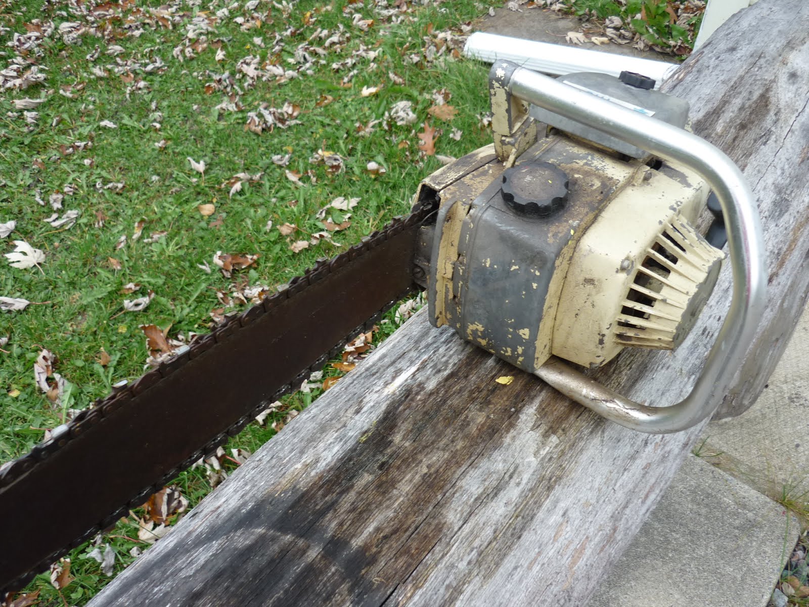 VINTAGE CHAINSAW COLLECTION PIONEER SAWS FROM THE 70'S.