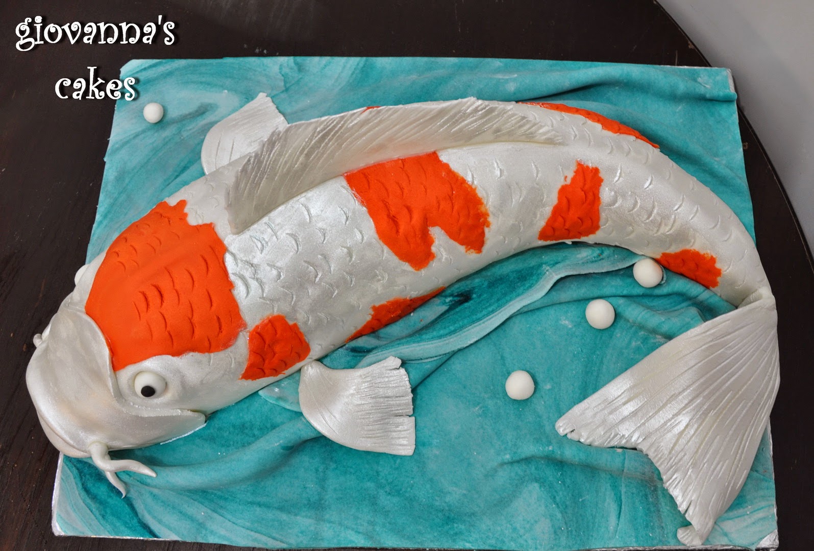 giovanna s cakes: Koi fish cake