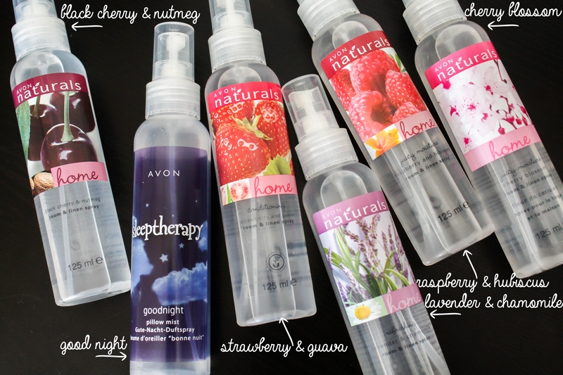 Avon room & linen sprays for a homey home Cityscape Bliss