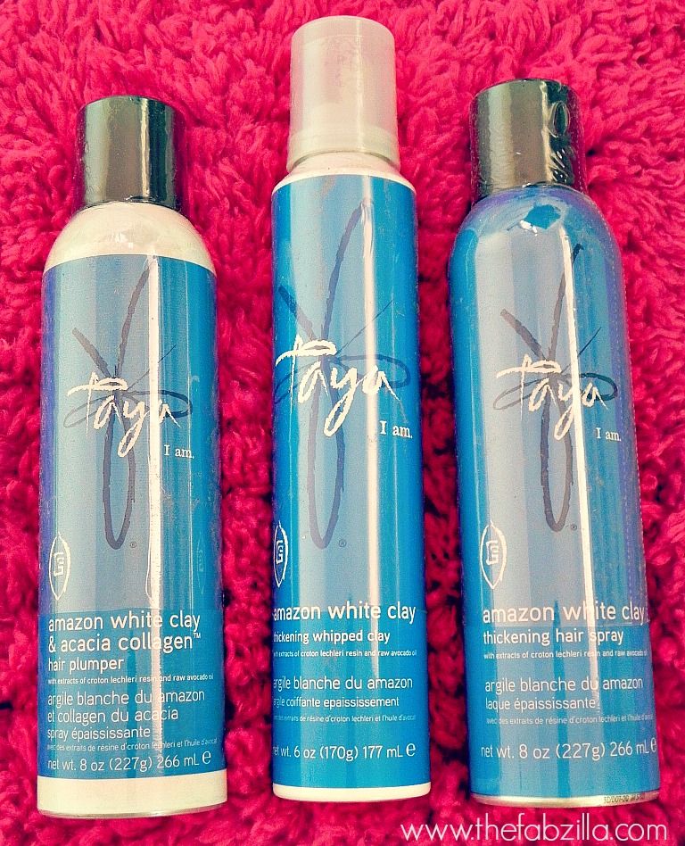 Review And Giveaway Taya Amazon White Clay Thickening Collection