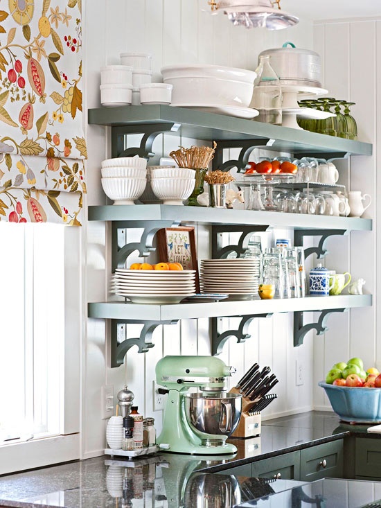 Kitchen Love Open Shelving, Yes or No? Furniture Gallery