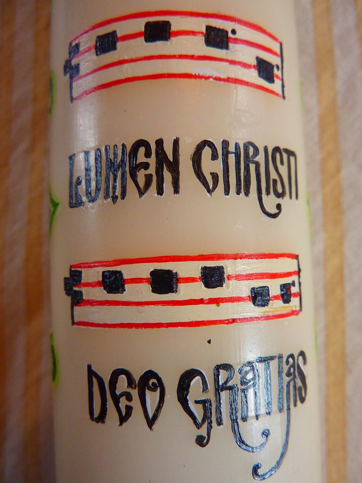 New Liturgical Movement The Paschal Candle An Artist Explains