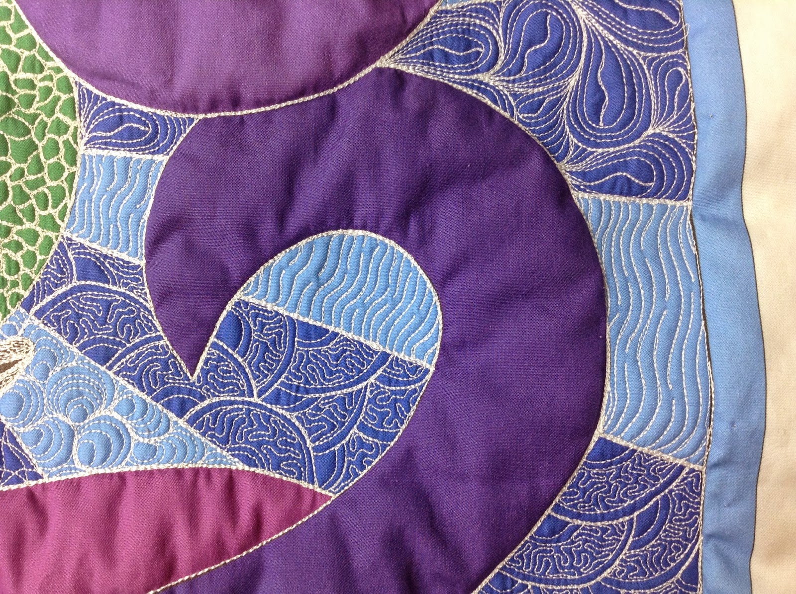 The Free Motion Quilting Project 62. Learn how to Quilt Wiggle Maze, 407