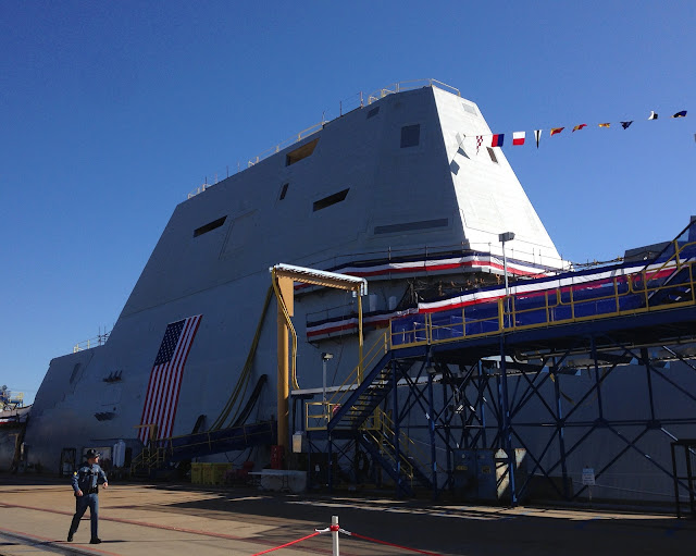 The initial ship, designated DDG-1000 and named after the late Admiral Elmo Zumwalt, won’t be declared ready for initial combat until September 2018, about two years later than previously planned USS Zumwalt (DDG 1000)