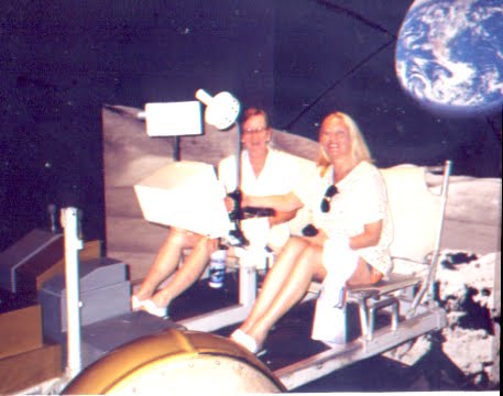 In the Moon Buggy Kennedy Space Centre