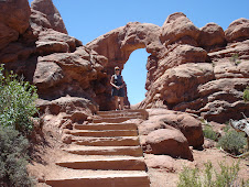 Reet at South Window-Arches Nat'l Park, UT, June 2011