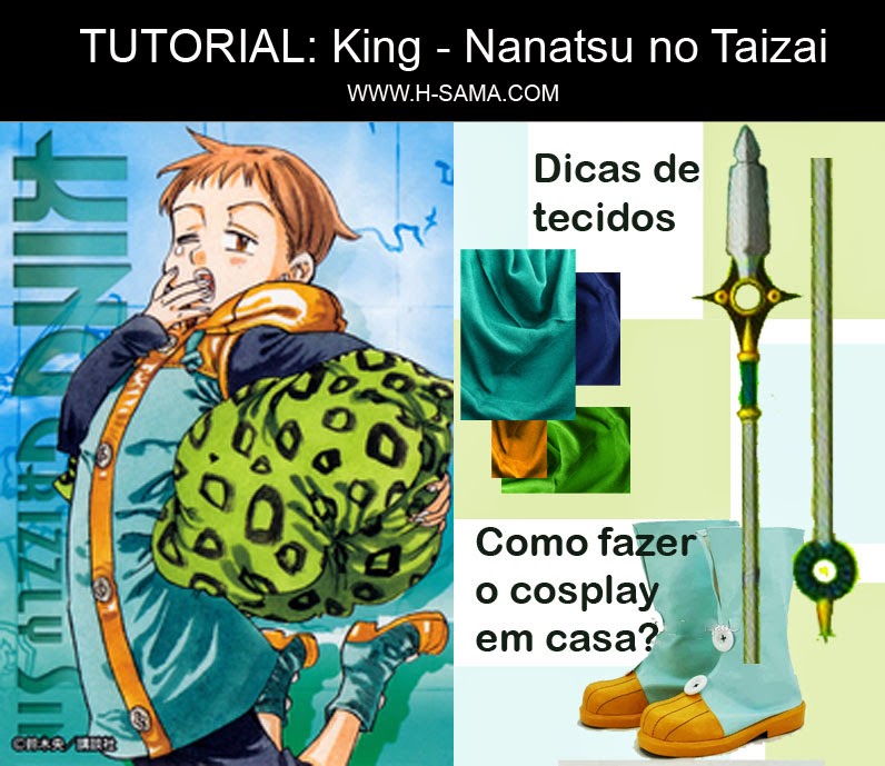 casaco do king nanatsu no taizai