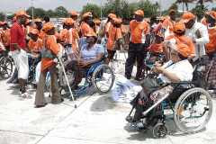 Deficientes clamam por melhor assistência Deficientes clamam por melhor assistência