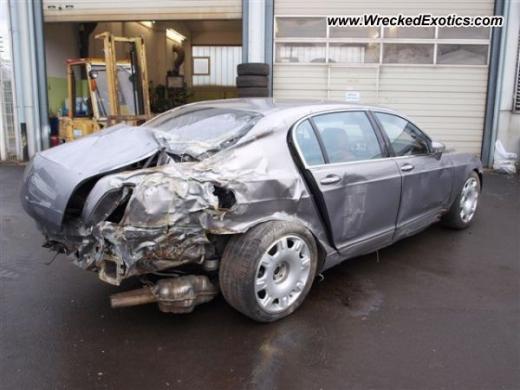 Bentley Continental Flying Spur Crashed In Germany Carsfresh