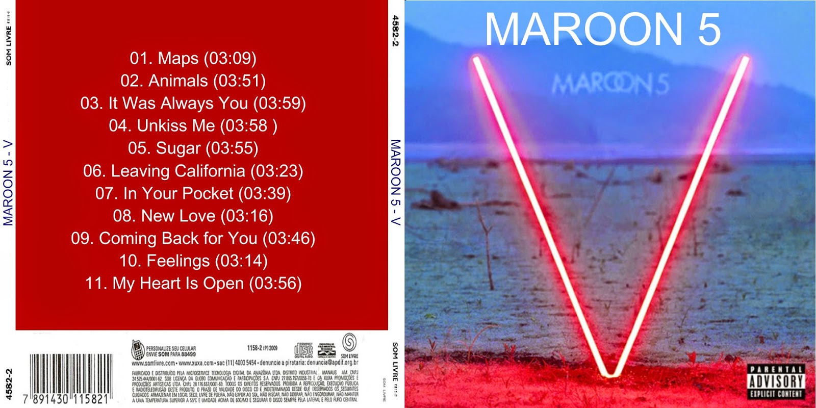 V Maroon 5 album - Wikipedia