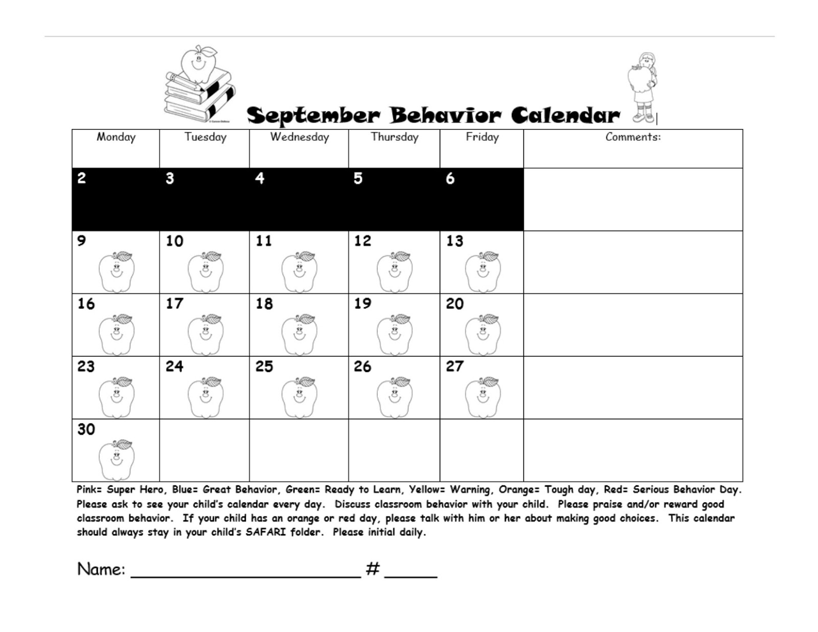 behavior tracker