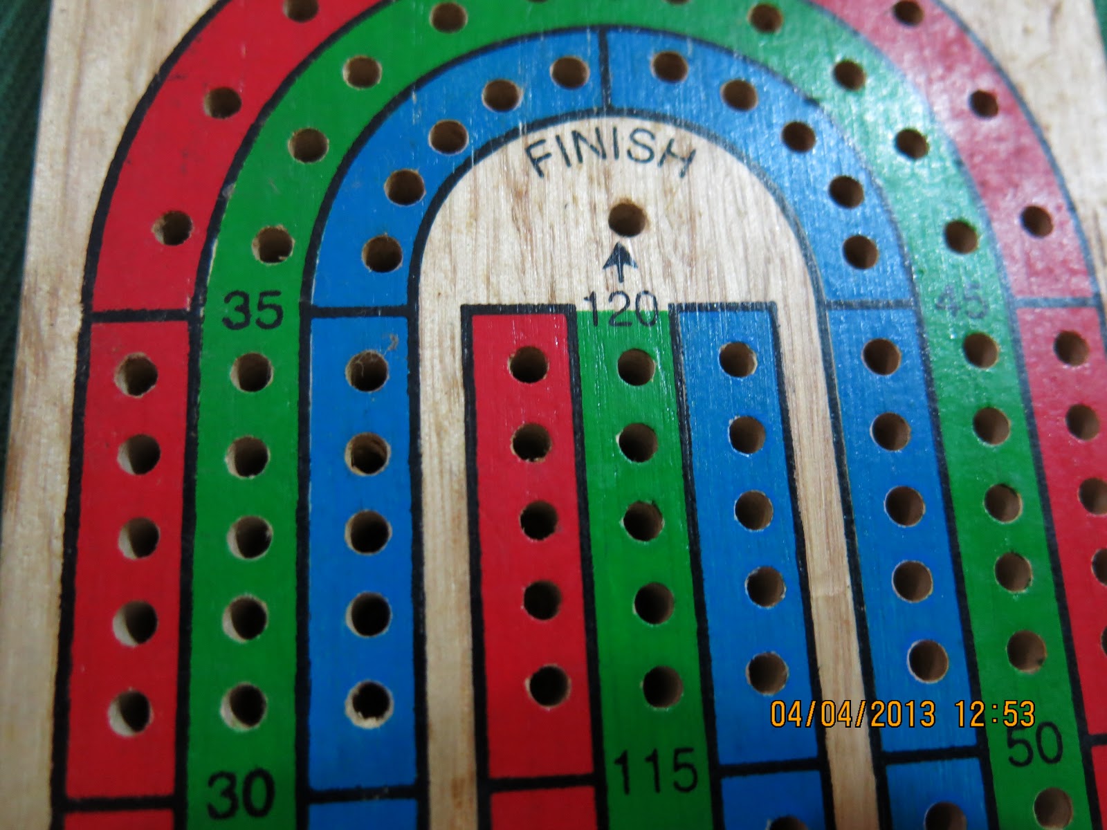 Anthony L. esq Cribbage boards