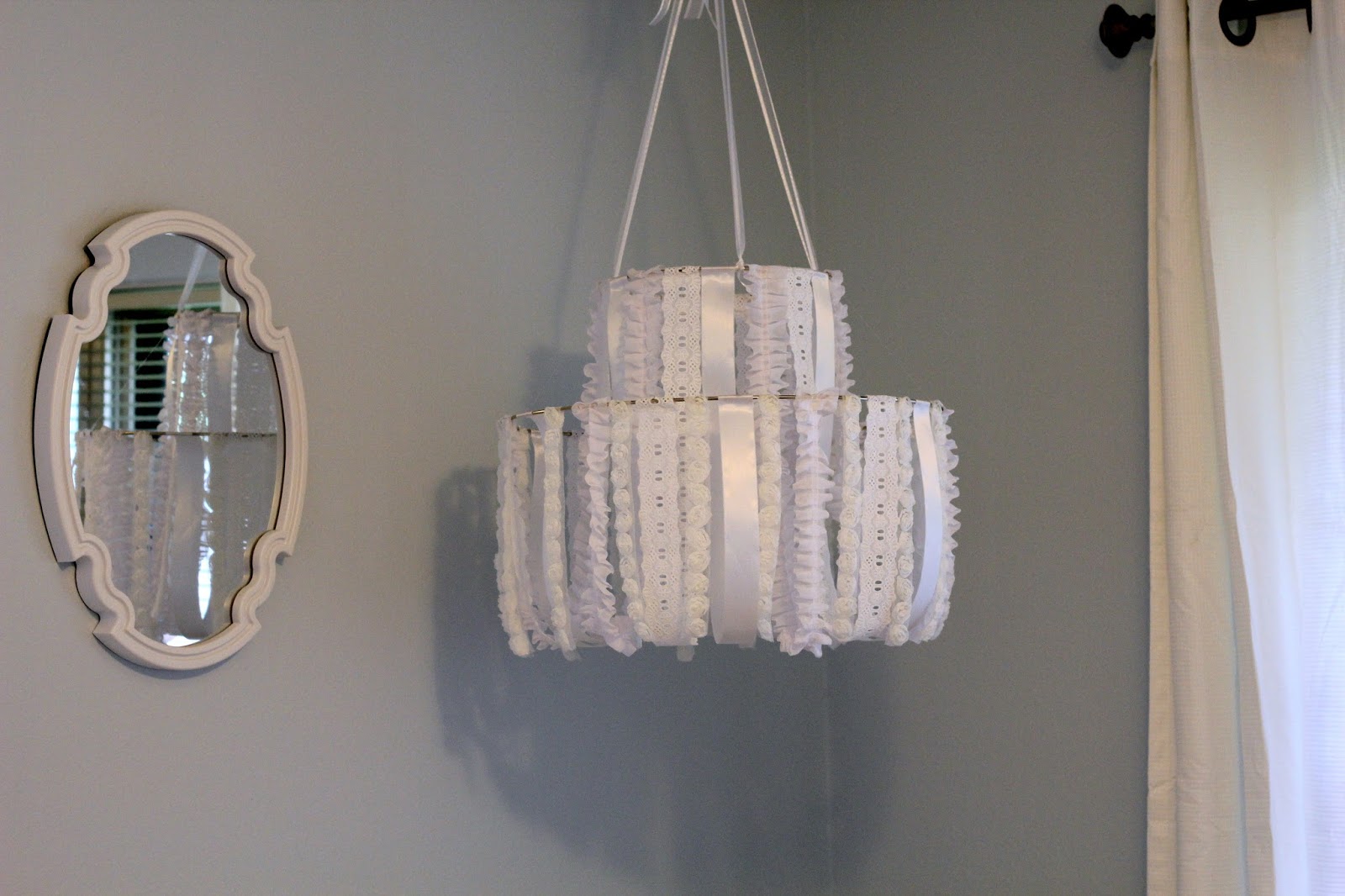 Meet the Matterns DIY Ribbon Chandelier Mobile