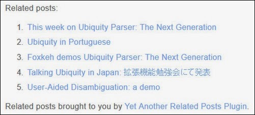YARPP Related Posts Plugins YARPP Related Posts Plugins