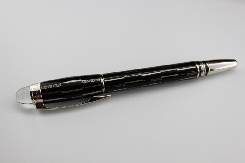 WatchAnthology Mont Blanc Starwalker Black Mystery Rollerball Pen