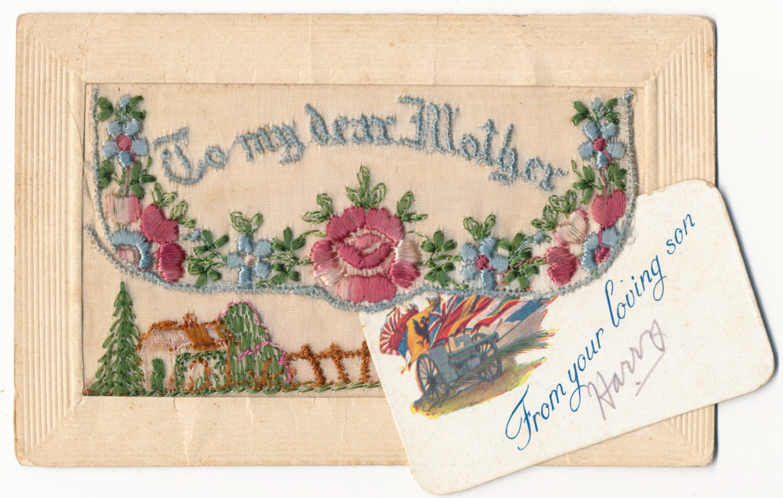 my dear mother and father just a line or two to let you know i am well i hope you are all the same i hope you will like this card my dear mother and father just a line or two to let you know i am well i hope you are all the same i hope you will like this card