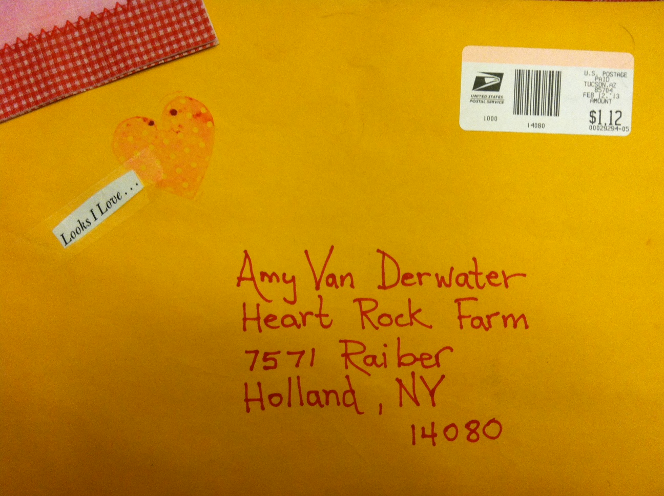 The Poem Farm Inspiration Envelopes & Flamingos