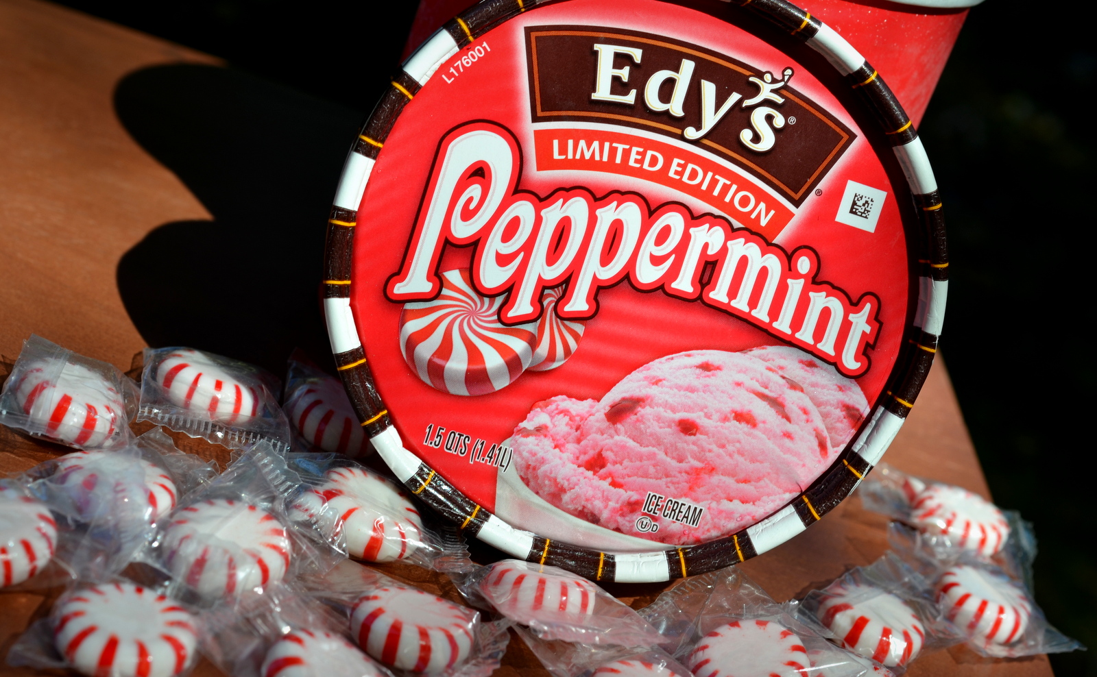 edy's peppermint ice cream