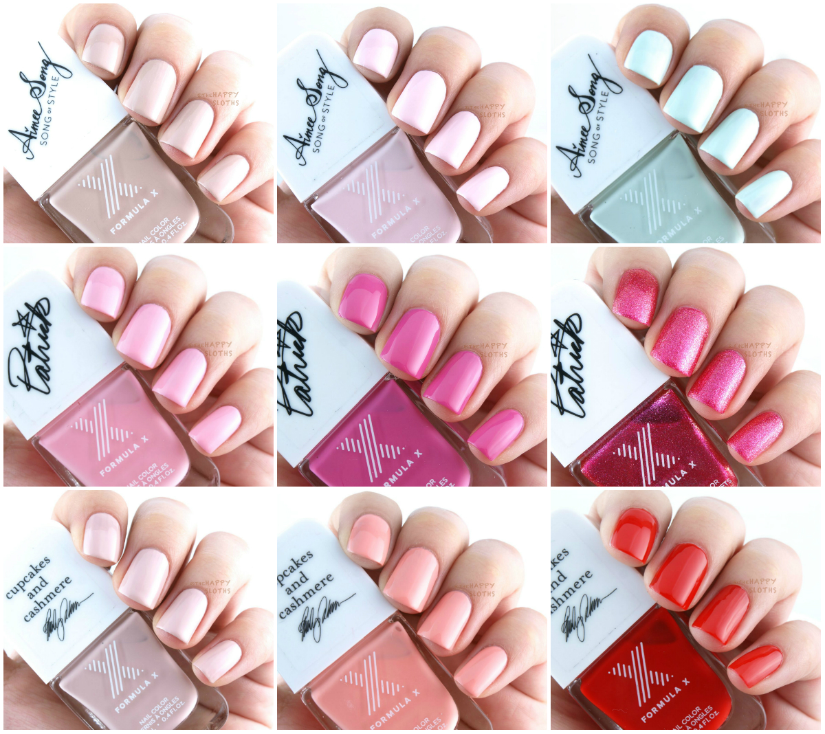 Formula X ColorCurators Song Of Style Patrick Starrr Cupcakes And Cashmere Collection Review Swatches Formula X ColorCurators Song Of Style Patrick Starrr Cupcakes And Cashmere Collection Review Swatches