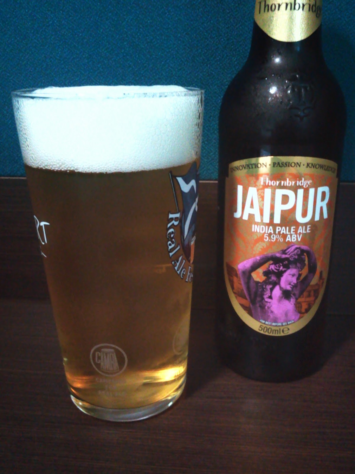 Thornbridge Jaipur Average Guy's Guide to Beer