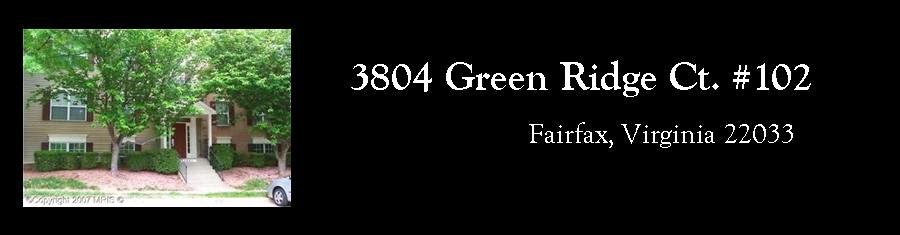3804 Green Ridge Ct #102 Fairfax