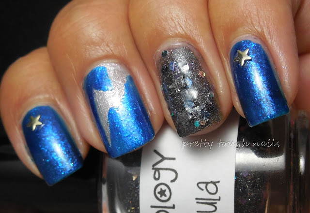 #31DC2013 Metallic Nails With Orly Stone Cold