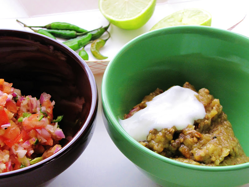 themustardseed...... Roasted eggplant raita