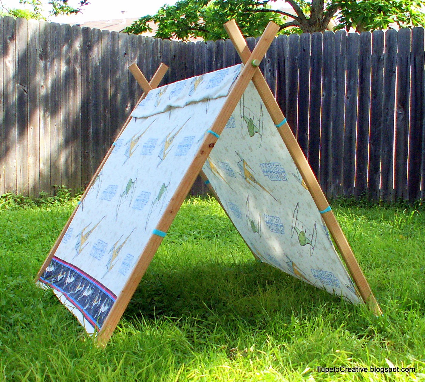 Tupelo Creative DIY Simple Kid's Tent