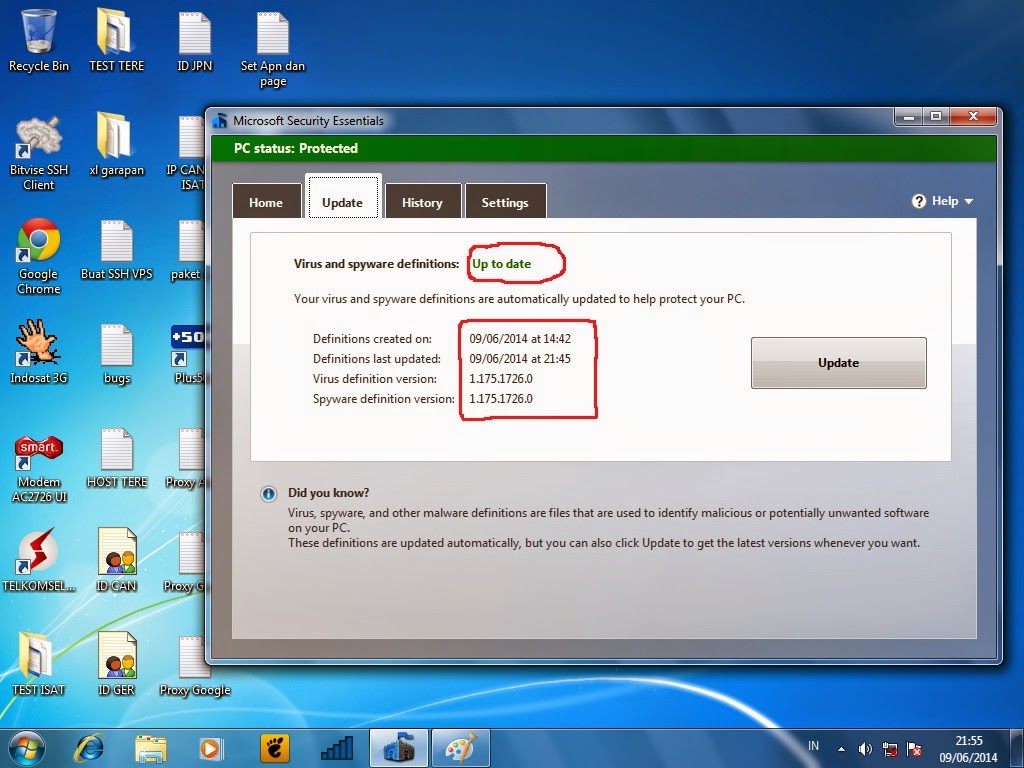 Definition Update For Microsoft Security Essentials Automatic