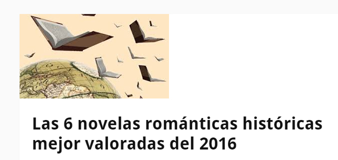 ENTRE LAS 6 NOVELAS MEJOR PUNTUADAS: