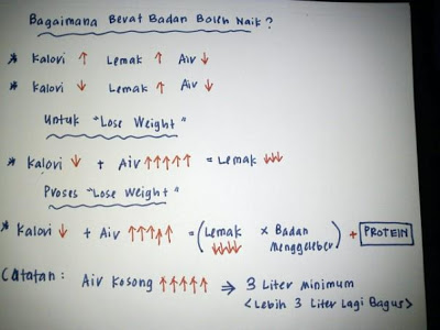 Diet Untuk Gemuk Air Cara