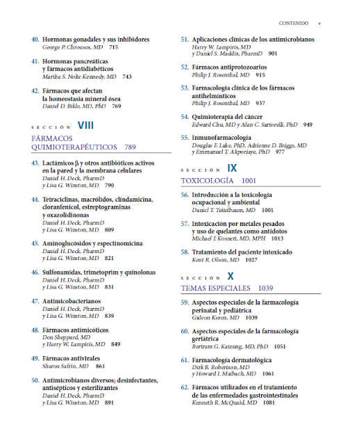 Libros de Medicina: FARMACOLOGA