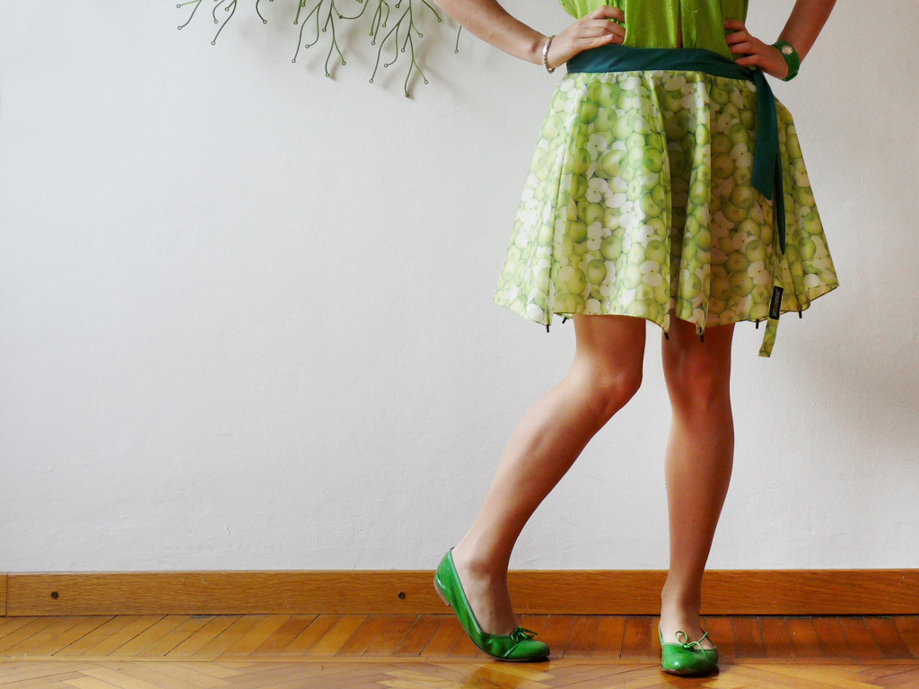 Cecilia Felli designer Umbrella Skirt