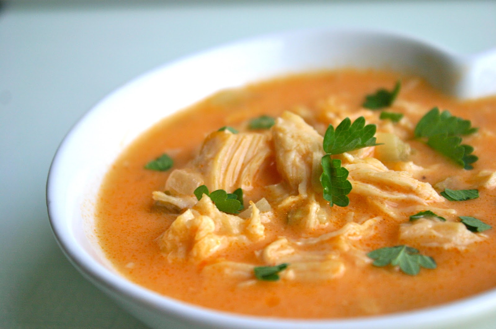 My Retro Kitchen Buffalo Chicken Soup