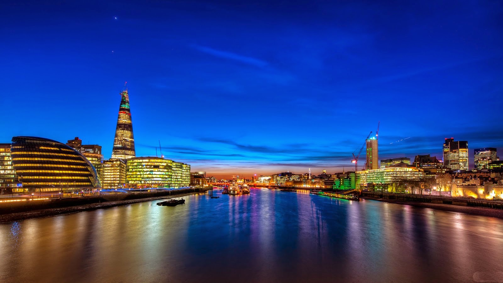 totalhdwalpapers: Skyline London Lighting hd wallpapers