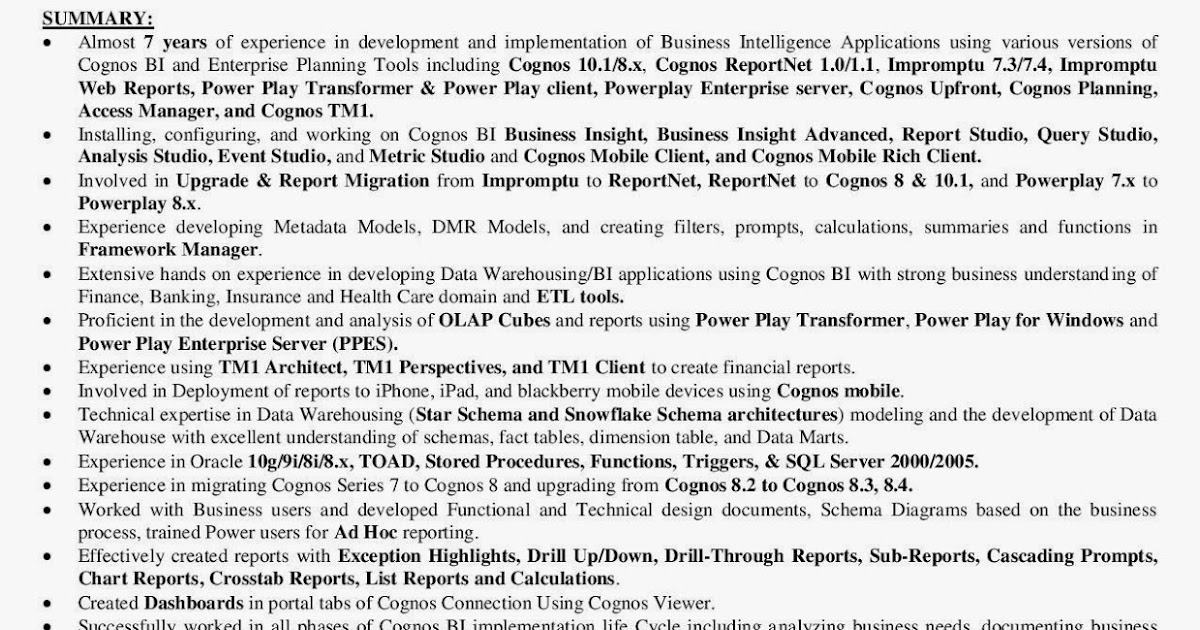 ibm cognos resume sle cognos sle resume best of ibm cognos analysis for ibm cognos resume sle cognos sle resume best of ibm cognos analysis for
