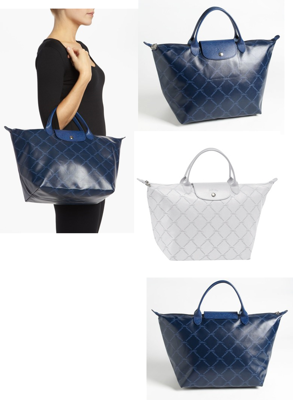 longchamp medium short handle