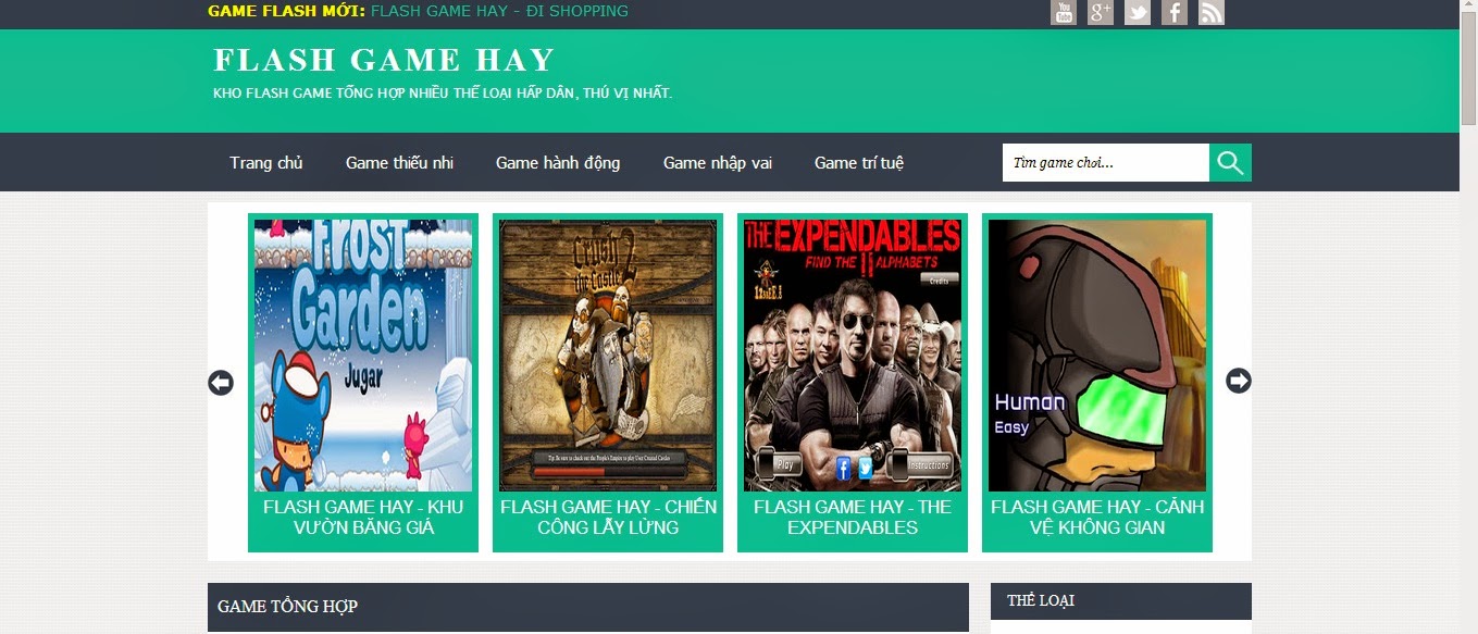 Chia sẻ Template Blogspot Flash Game hay Chia sẻ Template Blogspot Flash Game hay