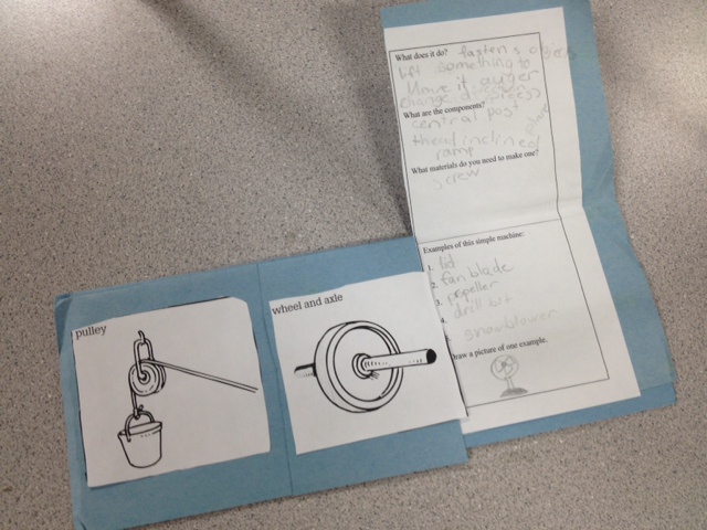 simple machines 3rd grade worksheet