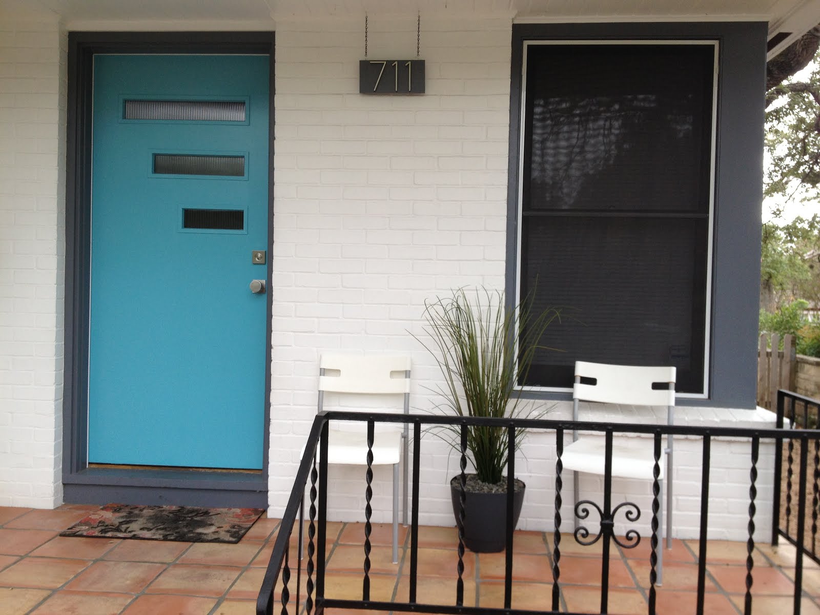 Mad for Mid-Century: DIY Mid-Century Modern House Numbers