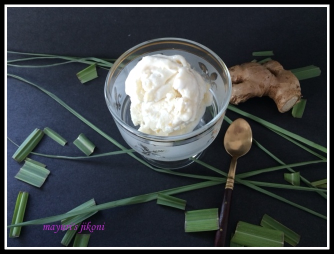 Mayuri's Jikoni 528.Lemongrass and ginger infused pineapple coconut